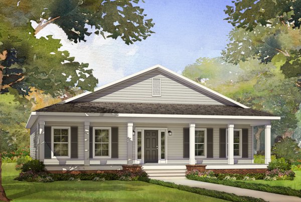 moss creek modular home rendering