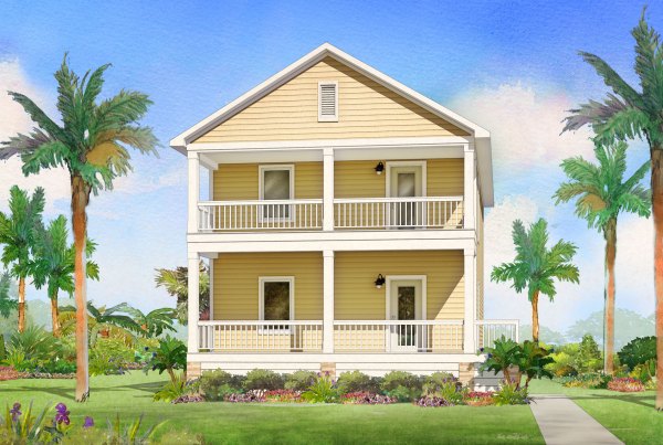 shoals landing modular home rendering