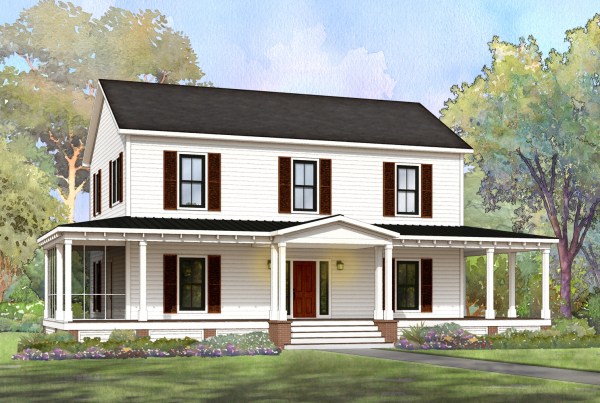 heritage farmhouse modular home